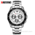 CURREN 8077 Men Watch Top Luxury Brand Waterproof Sport Wrist Watch Chronograph Quartz Military Relogio Masculino